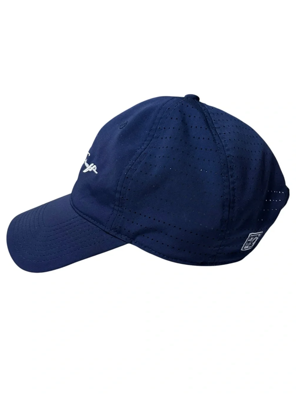 VINTAGE CHRIS-CRAFT BOAT CAP Navy White Red Script Yacht Club Performance Hat